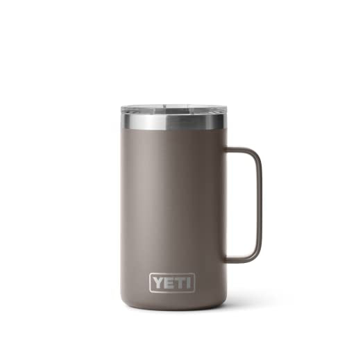 YETI Rambler 24 oz Mug, Stainless Steel, Vacuum Insulated N160