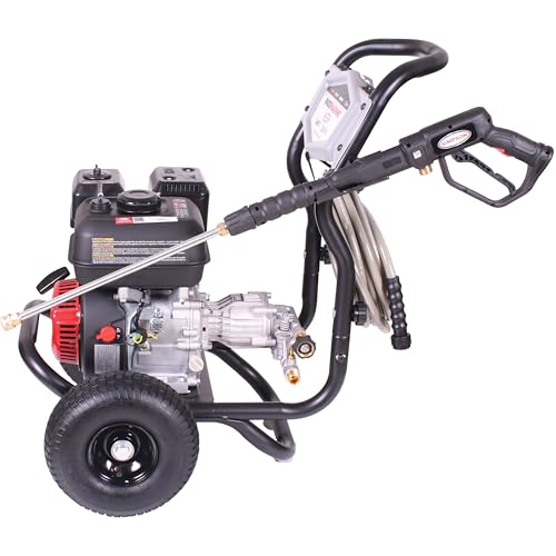 Simpson Cleaning 3400 PSI Gas Pressure Washer, 2.5 GPM, CRX Engine, 25-Foot Hose K189