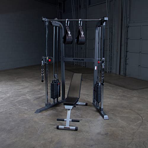 Body-Solid Powerline Cable Crossover Machine for Home & Commercial Gym C6262
