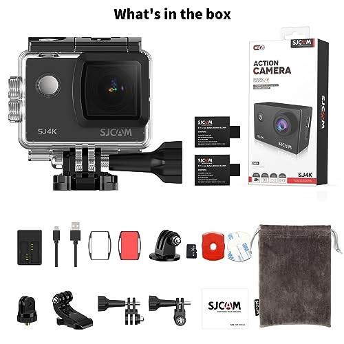 SJCAM SJ4000 Pro 4K Action Camera with 3-Axis EIS Stabilization S63406