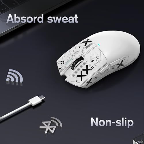 Attack Shark X11 59g Superlight Wireless Gaming Mouse with RGB Charging Dock, Black W869