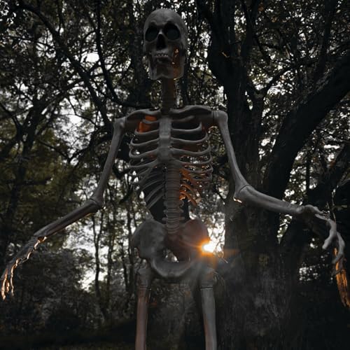 Haunted Hill Farm Motion-Activated 7.5-Ft. Smoldering Ghoul Animatronic Halloween Decoration N1475