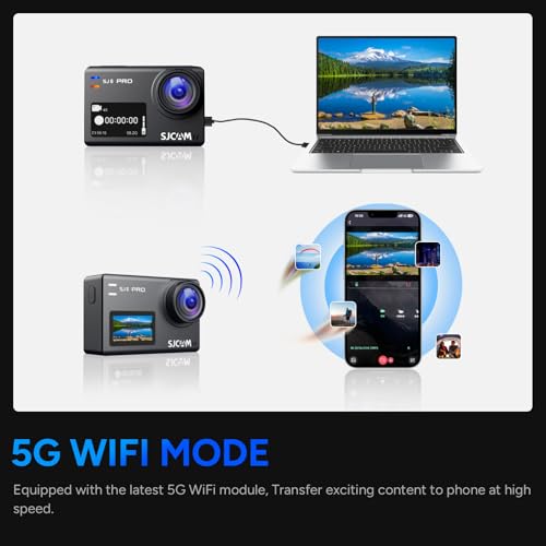SJCAM SJ4000 Pro 4K Action Camera with 3-Axis EIS Stabilization S63406