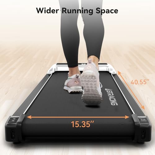 GORISE Walking Pad, Under Desk Treadmill with Incline and Remote Control Y819748