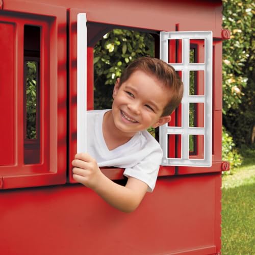 Little Tikes Cape Cottage Playhouse with Working Door and Windows - Red A5764