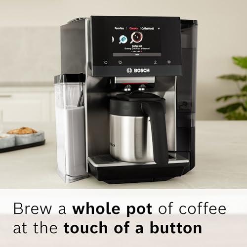 Bosch 800 Series Fully Automatic Espresso Machine, Silver D3019