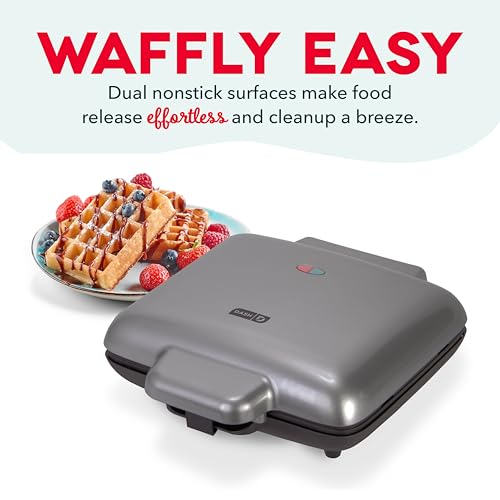 DASH Multi Mini Waffle Maker 4 Inch Non-stick, Aqua G15983