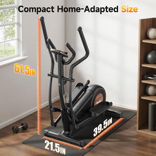 Niceday Elliptical Machine for Home, Magnetic Trainer with 16 Resistance Levels Q78334