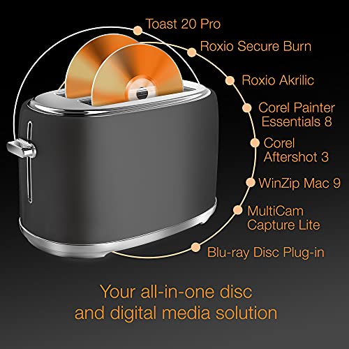 Roxio Toast 20 Pro CD DVD Blu-ray Burner for Mac P18667