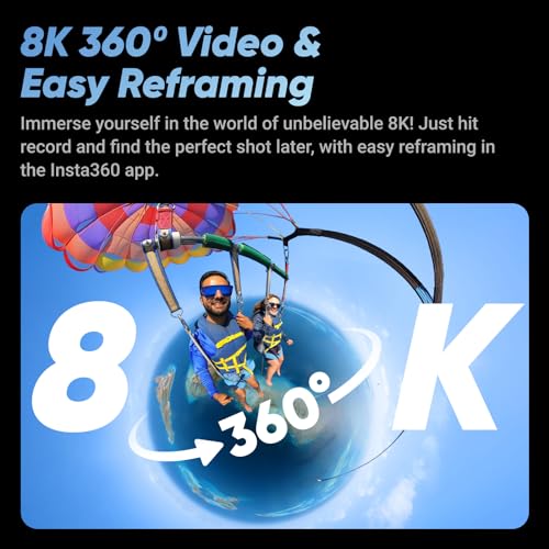 Insta360 X4 Motorcycle Bundle 8K Waterproof 360 Action Camera B647