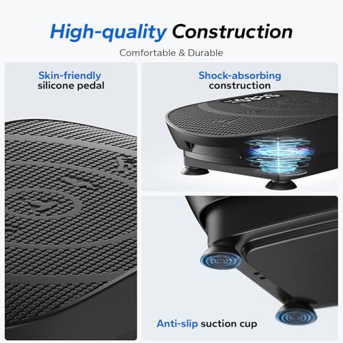 MERACH Vibration Plate Exercise Machine for Whole Body Workout at Home A4467