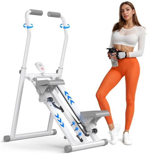 MERACH Stair Stepper for Home Gym, Vertical Climber Machine with Adjustable Handlebar P988