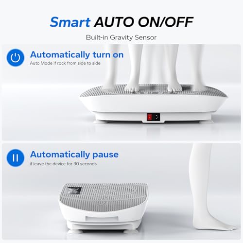 MERACH Vibration Plate Exercise Machine for Whole Body Workout at Home A4467