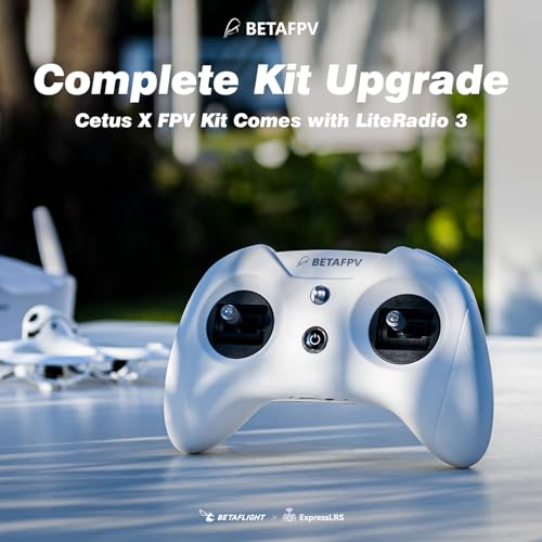 BETAFPV Cetus X FPV Kit with LiteRadio 3 Transmitter, VR03 Goggles, RTF for Beginners Q35266