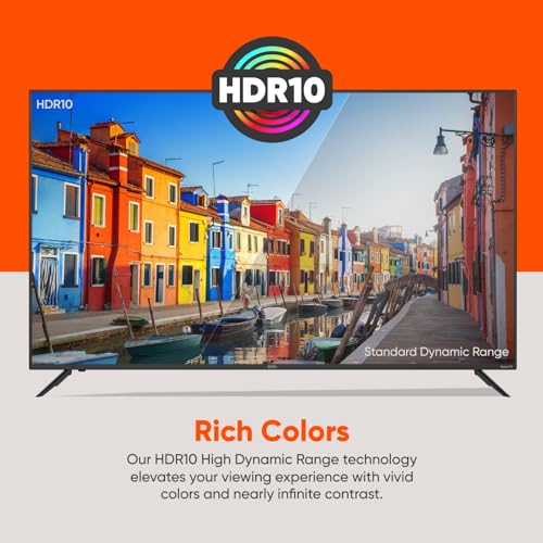 ONN 50-Inch Class 4K Ultra HD LED Smart TV HDR (Renewed) Q782206