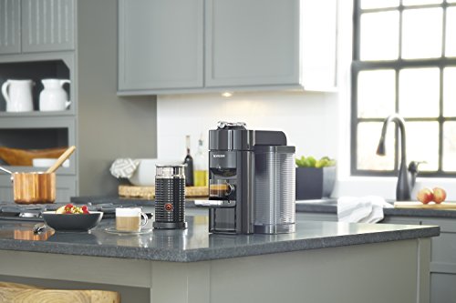 Nespresso Vertuo Coffee and Espresso Maker by De'Longhi, Graphite Metal E903048