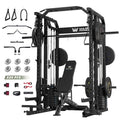Major Fitness Smith Machine Drone2 Premium All-in-One Home Gym with Aluminum Pulley Set J82580