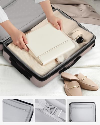 Carry-on Luggage 20 Inch Hardshell with Spinner Wheels and TSA Lock L610552