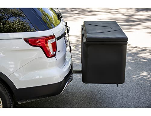 Buyers Products 1707020 Large Poly Hitch Mounted Cargo Carrier Utility Storage Box, Black D635736