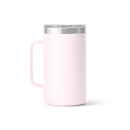 YETI Rambler 24 oz Mug, Stainless Steel, Vacuum Insulated N160