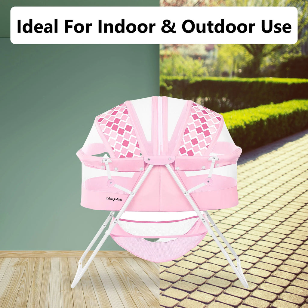 Dream On Me Karley Bassinet Pink T2365
