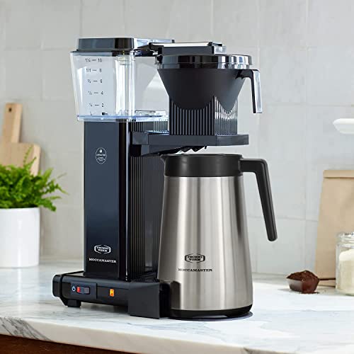 Technivorm Moccamaster 79317 KBGT Thermal Carafe 10-Cup Coffee Maker, Stone Grey F58579