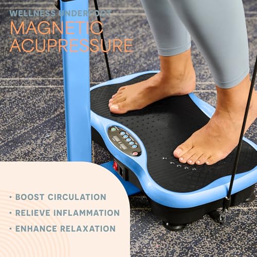Lifepro TrimLite Vibration Plate Exercise Machine with Handlebars Q15746