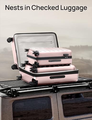Carry-on Luggage 20 Inch Hardshell with Spinner Wheels and TSA Lock L610552