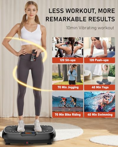 Vibration Plate Exercise Machine for Full Body Workout at Home V553