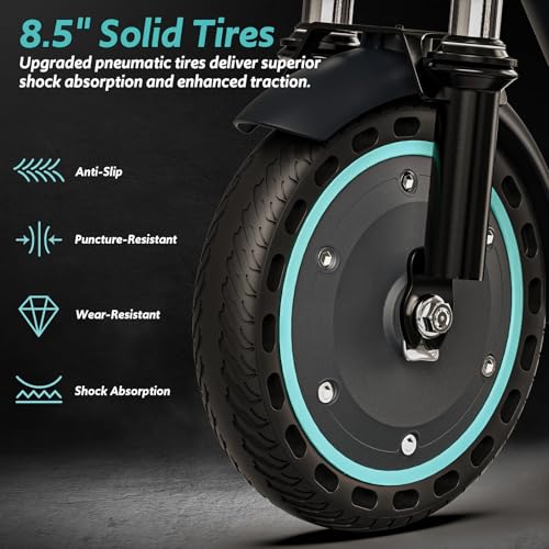 Electric Scooter for Adults, 500W Motor, 10" Vacuum Tires, Foldable E91738