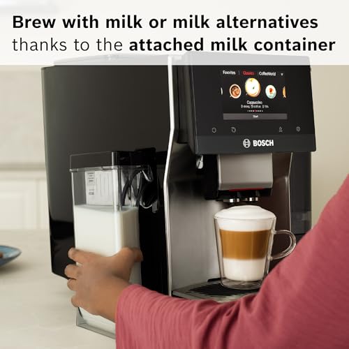 Bosch 800 Series Fully Automatic Espresso Machine, Silver D3019