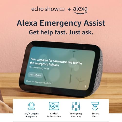 Amazon Echo Show 5 Smart Display, Cloud Blue K726