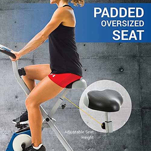 XTERRA Fitness Folding Exercise Bike, 225 LB Capacity Y9844