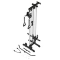 ER KANG Wall Mount Cable Station with Dual Pulley System for Home Gym Q918872