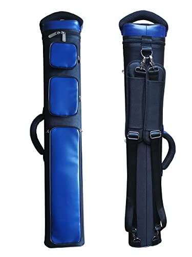 Champion Nylon/Leatherette Billiard Pool Cue Stick Hard Carrying Case Y844595