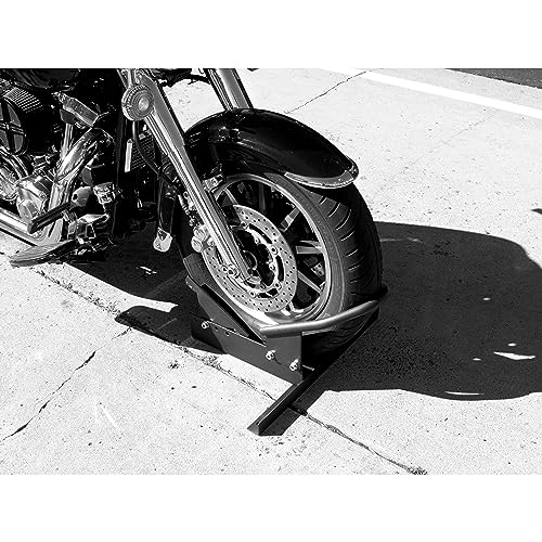 Extreme Max 5600.3204 Deluxe Motorcycle Wheel Chock Tie-Down Kit H30865