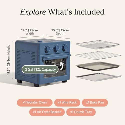 Our Place Wonder Oven 6-in-1 Air Fryer & Toaster Oven with Steam Infusion, Char J748