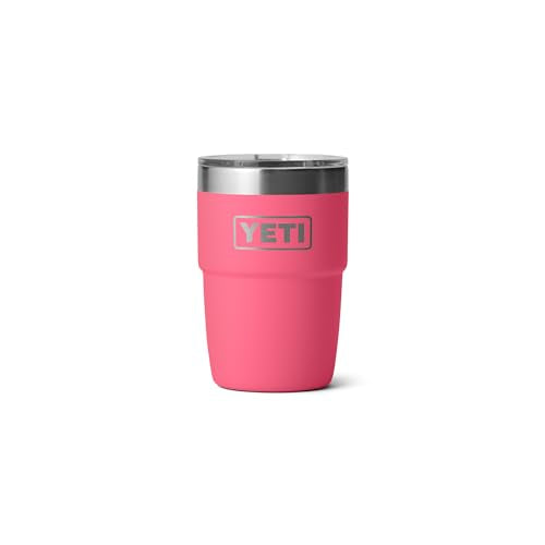 YETI Rambler 8 oz Stackable Cup, Stainless Steel, Vacuum Insulated with MagSlider Lid S120489