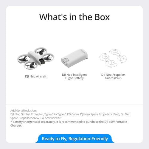 DJI Neo Mini Drone with 4K UHD Camera for Adults H656694