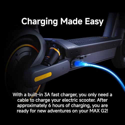 Segway Ninebot MAX Electric Kick Scooter for Adults, Dual Suspension K1675