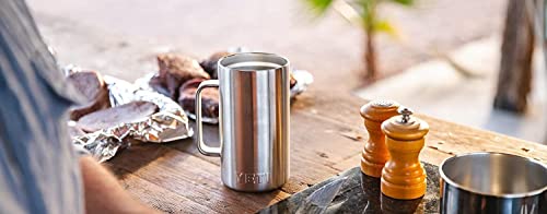 YETI Rambler 24 oz Mug, Stainless Steel, Vacuum Insulated N160
