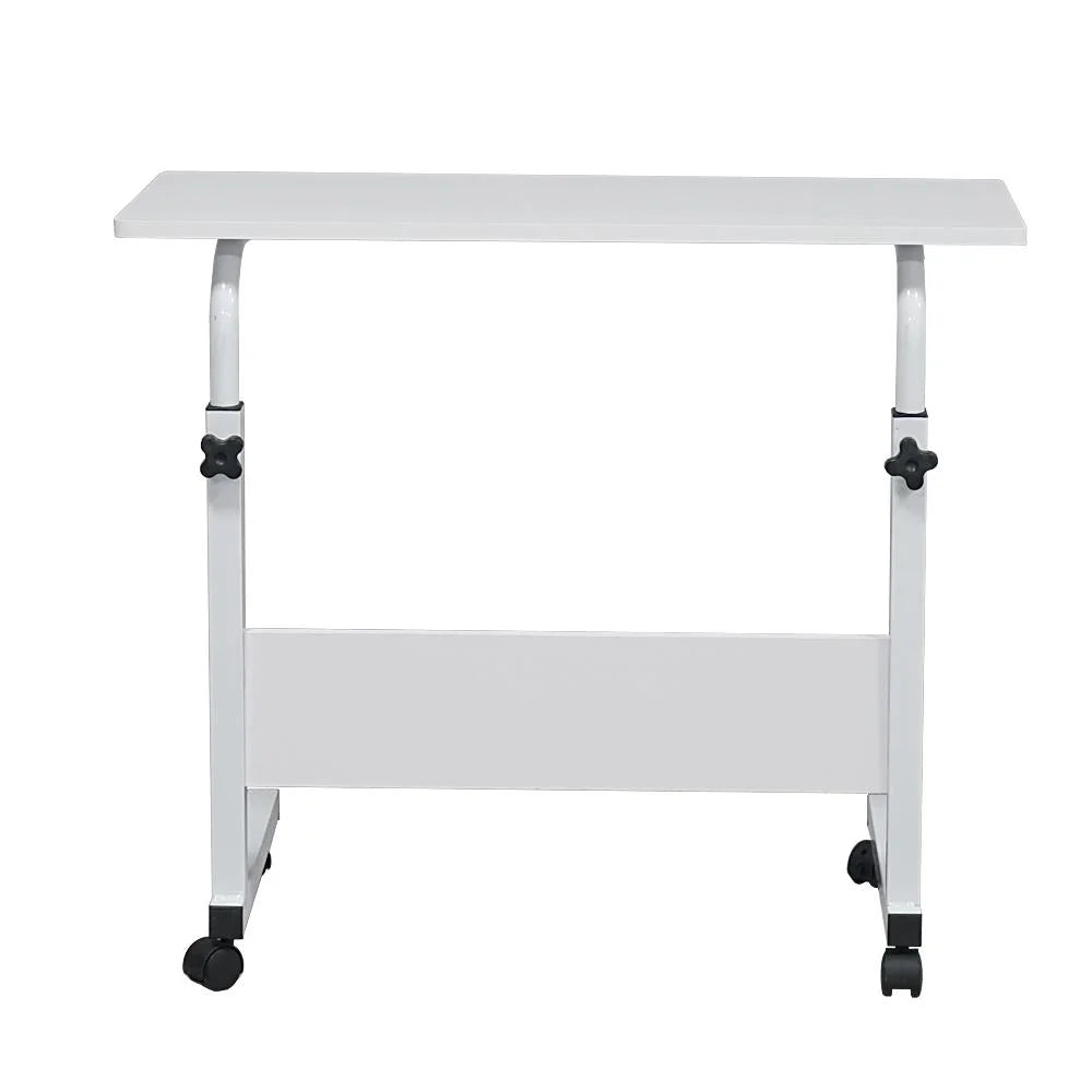 Ktaxon Adjustable Rolling Overbed Table for Laptop and Notebook D140