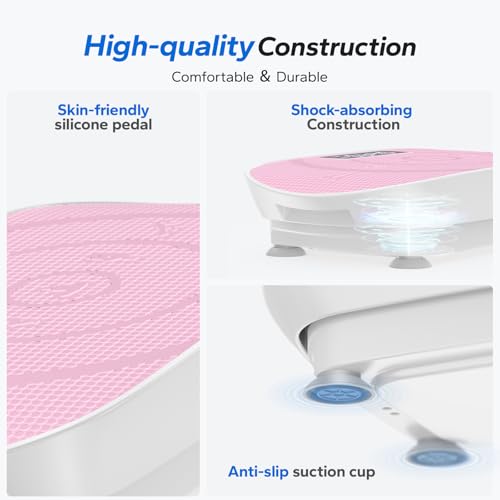 MERACH Vibration Plate Exercise Machine for Whole Body Workout at Home A4467