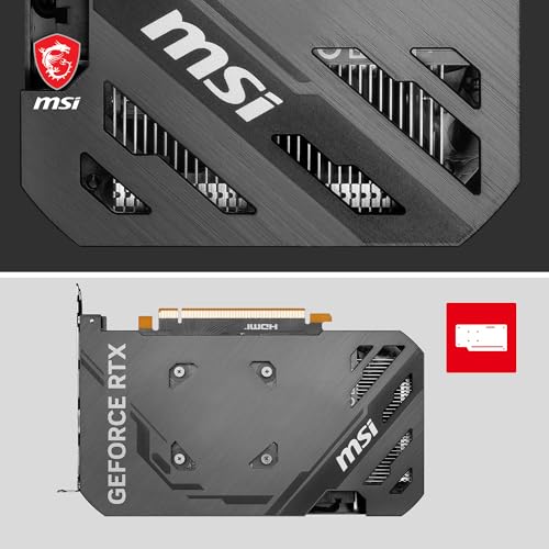 MSI GeForce RTX 4060 Ventus 2X Black 8G OC Gaming Graphics Card A74213