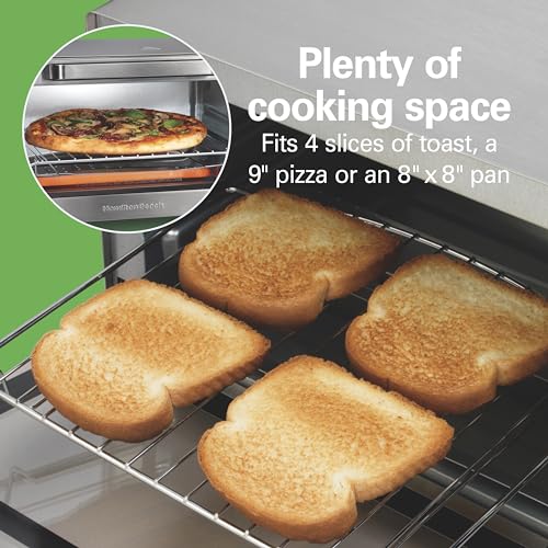 Hamilton Beach Sure-Crisp Air Fryer Toaster Oven Combo, Stainless Steel (31403) Z50563