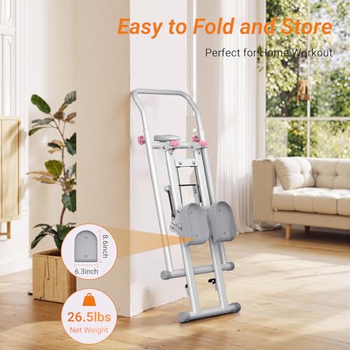 MERACH Stair Stepper for Home Gym, Vertical Climber Machine with Adjustable Handlebar P988