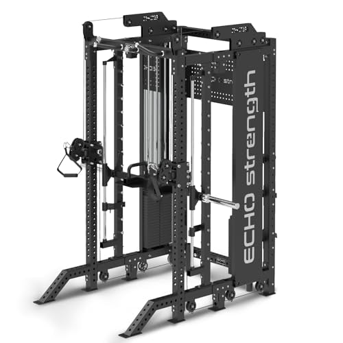 Commercial Functional Trainer Cable Machine with Dual Weight Stacks E209