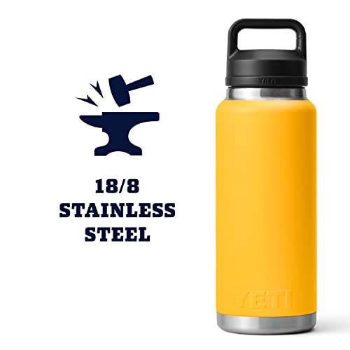 YETI Rambler 36 oz Bottle, Vacuum Insulated, Stainless Steel with Chug Cap M79550