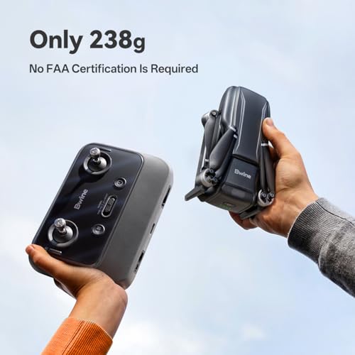 Bwine GPS Drone with Camera 4K UHD F7MINI, Under 249g, 60-Min Flight Time D1721