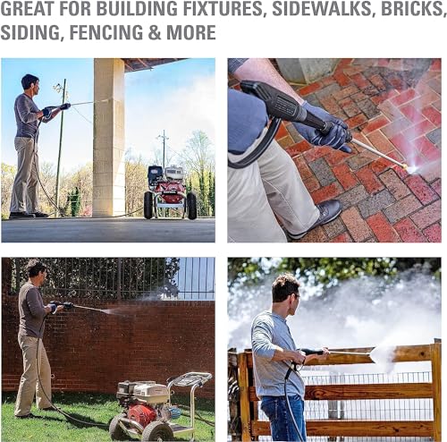 Simpson Cleaning 4200 PSI Gas Pressure Washer, 4.0 GPM, Honda GX390 Engine W2346